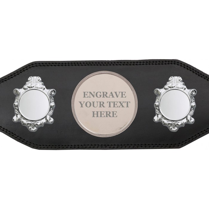 ENGRAVED TITLE BELTS - BUD003/S/ENGRAVES - AVAILABLE IN 4 COLOURS